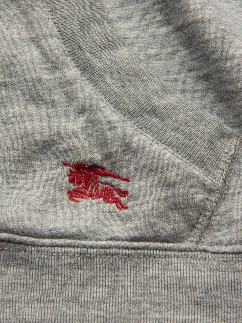 Burberry Brit Chester Hoodie Sweatshirt Full Zip Nova Check Hood Grey Small